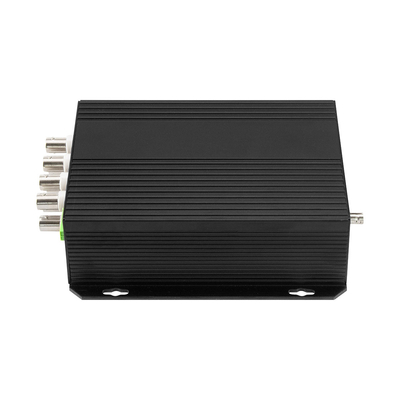 8 puertos CCTV Video Audio Ethernet contacto seco Fibra de conversión de medios Bidi D5V2A