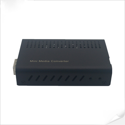 La medios ranura del convertidor SFP+ de la mini fibra óptica de 10G SFP+ a 10G basó-T el estante aumentable