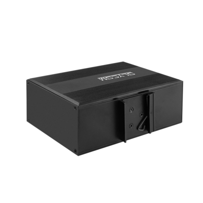 8 puertos PoE Switch administrado L2 Fibra óptica Gigabit manejable red robusta DIN Rail