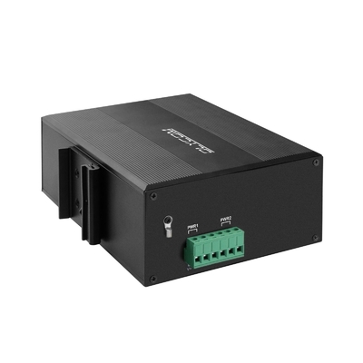12 puertos con interruptor Ethernet industrial administrado con anillo ERPS de fibra 2.5G L2 manejable