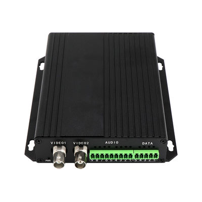 Conversor de medios de audio RS422 RS485 DC5V 2A ST Fibra 30km CE